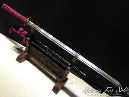 Ninja sword T10 Folded Clay Tempered Steel - Image 14