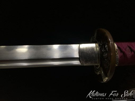 Ninja sword T10 Folded Clay Tempered Steel - Image 15