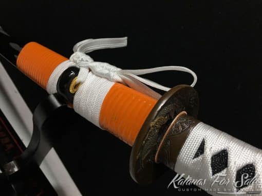 Battle Ready Blue Blade Katana T10 Clay Tempered with Hadori Polish - Image 17