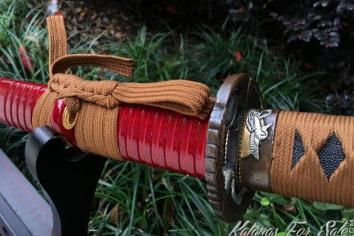 Tactical Katana T10 Folded Clay Tempered Steel