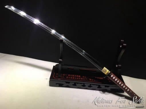 Brown Katana T10 Clay Tempered Steel - Image 7