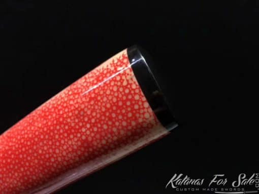 Japanese Tanto T10 Folded Clay Tempered Steel with Hadori Polish - Image 8