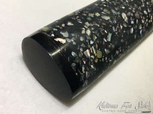 Samurai Katana sword T10 Clay Tempered Steel Choji Hamon with Hadori Polish & Black Acid Dye - Image 20