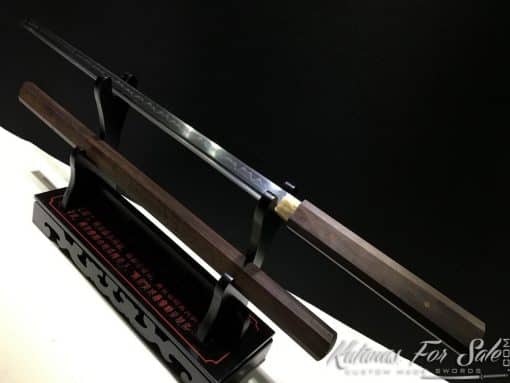 Shirasaya Ninjato T10 Clay Tempered Steel Kiriha Zukuri Kissaki - Image 6