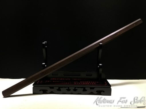 Shirasaya Ninjato T10 Clay Tempered Steel Kiriha Zukuri Kissaki - Image 5