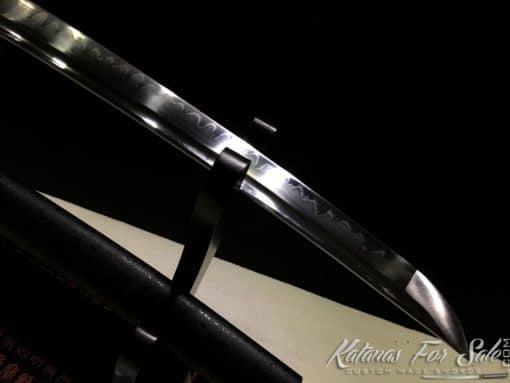 Shirasaya Wakizashi T10 Clay Tempered Steel - Image 6