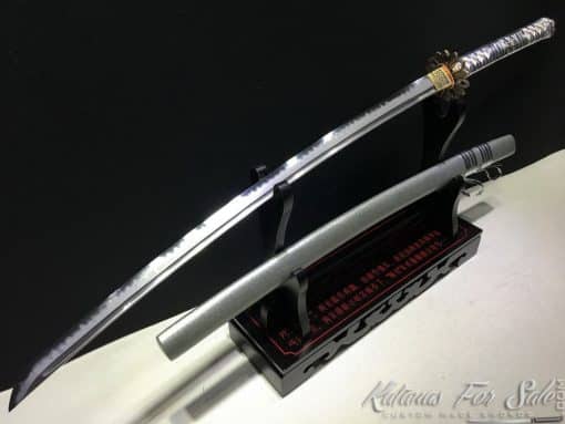 Japanese Katana T10 Clay Tempered Steel with Hadori Polish - Image 18