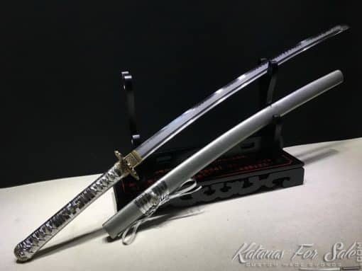 Japanese Katana T10 Clay Tempered Steel with Hadori Polish - Image 17