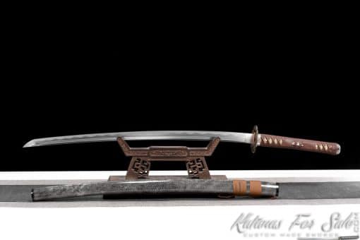 Japanese Katana sword Tamahagane Steel with Hadori Polish - Image 4