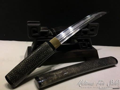 Tactical Tanto T10 Folded Clay Tempered Steel with Hadori Polish - Image 15