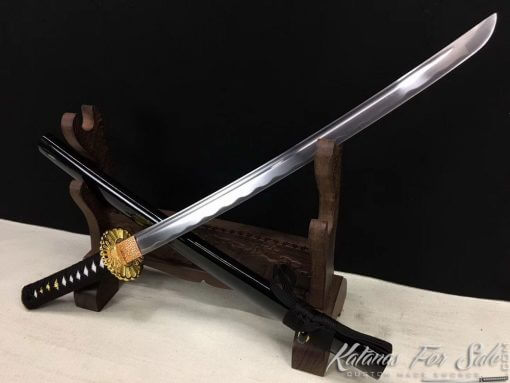 Katana, Wakizashi & Tanto Sword Set 1060 Carbon Steel - Image 9