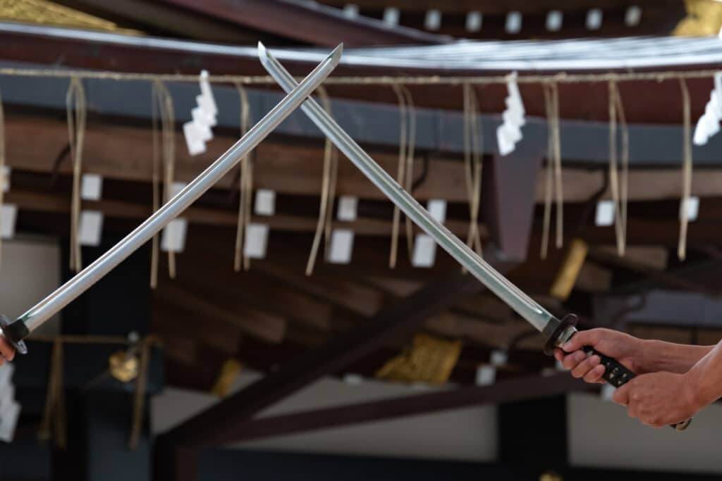 Clash of katanas