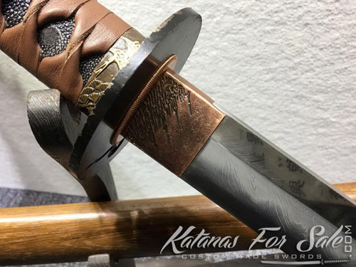 Feather hadori polished katana