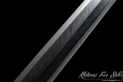 Limited Edition Chinese Jian Sword T10 Folded Steel with Special Feather Pattern - Image 7