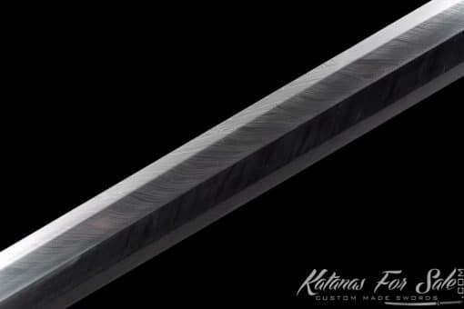 Limited Edition Chinese Jian Sword T10 Folded Steel with Special Feather Pattern - Image 9