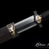 Limited Edition Chinese Jian Sword T10 Folded Steel with Special Feather Pattern