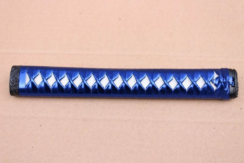 Synthetic Blue Leather