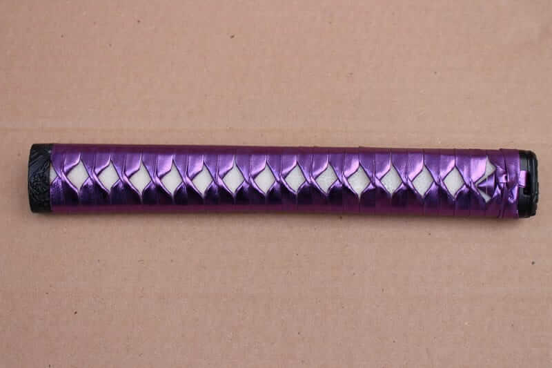 Synthetic Purple Leather