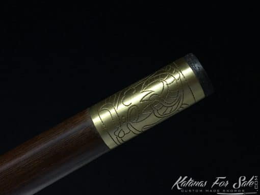 Sword Cane for sale 1095 Folded Carbon Steel - Image 11