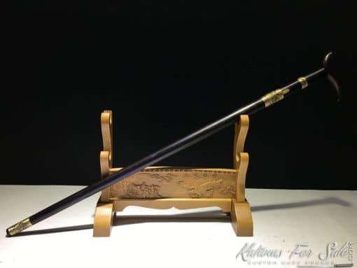 Sword Cane Blade 1095 Folded Carbon Steel - Image 10