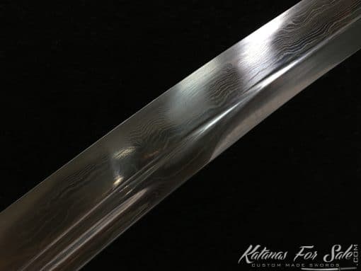 Tanto 1095 Folded Steel with Kiriha Zukuri Kissaki - Image 3