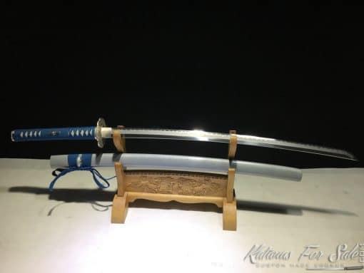 Tactical Katana T10 Clay Tempered Steel with Hadori Polish - Image 3