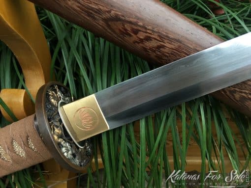 Japanese Nagamaki T10 Folded Clay Tempered Steel - Image 9