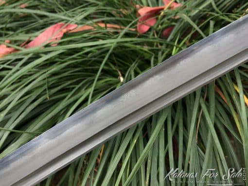 Japanese Katana T10 Folded Clay Tempered Steel with Hadori Polish - Image 9