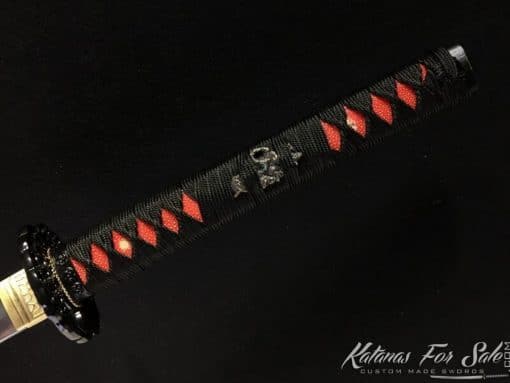 Sword Set T10 Folded Clay Tempered Steel with Hadori Polish and Kiriha Zukuri Kissaki - Image 4