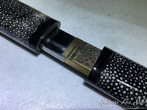 Straight Blade Shirasaya Ninjato T10 Clay Tempered Steel with Kiriha Zukuri Kissaki