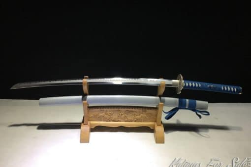 Tactical Katana T10 Clay Tempered Steel with Hadori Polish