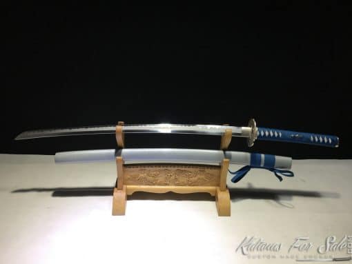Tactical Katana T10 Clay Tempered Steel with Hadori Polish