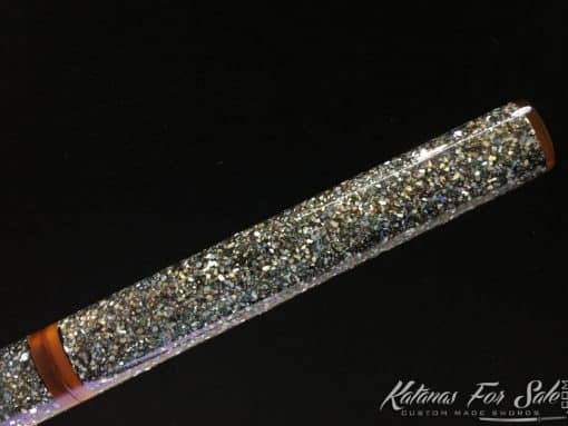 Ninjato Shirasaya T10 Clay Tempered Steel with Kiriha Zukuri Kissaki - Image 3