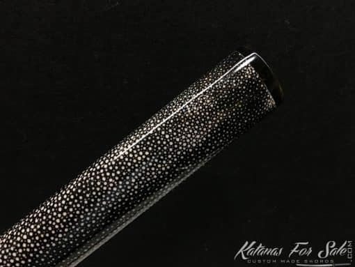 Hand Forged Katana T10 Clay Tempered Steel with Hadori Polish - Image 7