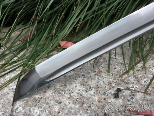 Japanese Katana T10 Folded Clay Tempered Steel with Hadori Polish - Image 6