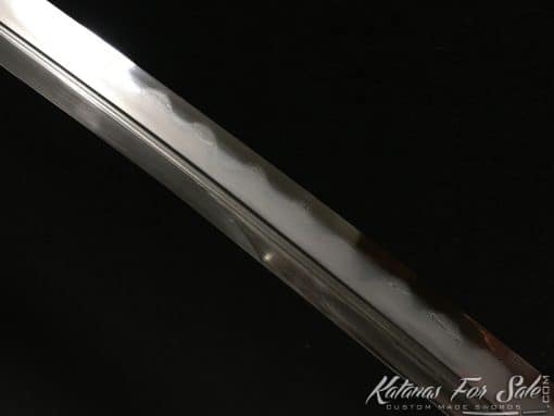 Handmade Katana Sword T10 Folded Clay Tempered Steel with Hadori Polish and Kiriha Zukuri Kissaki - Image 10