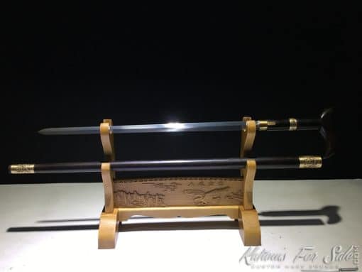Sword Cane Blade 1095 Folded Carbon Steel