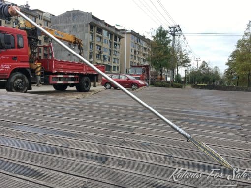 Gold Chain Spear 1095 Carbon Steel - Image 7
