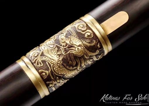 Eagle Sword Cane 1095 Folded Carbon Steel - Image 5