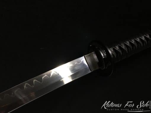 Samurai Katana T10 Clay Tempered Steel with Shoulder Strap - Image 2