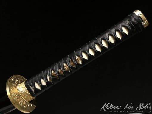Samurai Katana Sword T10 Folded Clay Tempered Steel - Image 5
