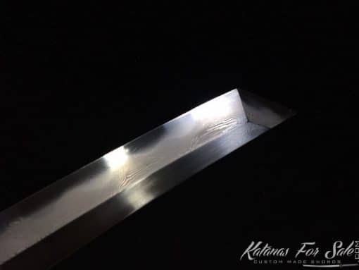 Sword Set T10 Folded Clay Tempered Steel with Hadori Polish and Kiriha Zukuri Kissaki - Image 5