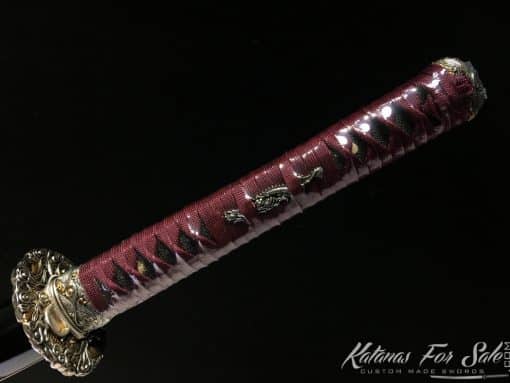 Katana 9260 Spring Steel with Gloss Black Saya - Image 4