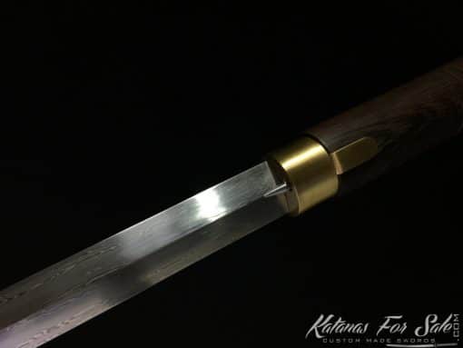 Sword Cane for sale 1095 Folded Carbon Steel - Image 2