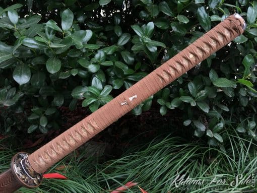Japanese Nagamaki T10 Folded Clay Tempered Steel - Image 4