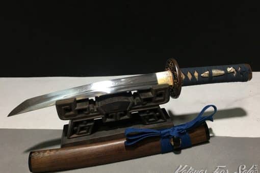 Tanto 1095 Folded Steel with Kiriha Zukuri Kissaki