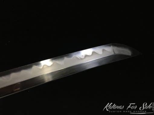 Tactical Katana T10 Clay Tempered Steel with Hadori Polish - Image 9