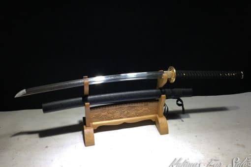 Custom Size Katana Samurai Sword T10 Clay Tempered Steel with Choji Hamon