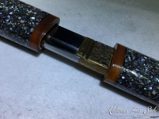 Ninjato Shirasaya T10 Clay Tempered Steel with Kiriha Zukuri Kissaki - Image 2