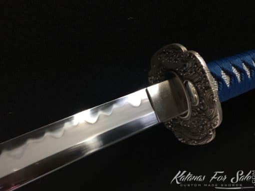 Tactical Katana T10 Clay Tempered Steel with Hadori Polish - Image 11